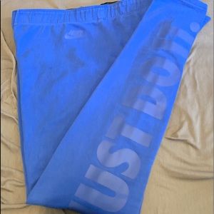 Nike Electric Blue Running Pants